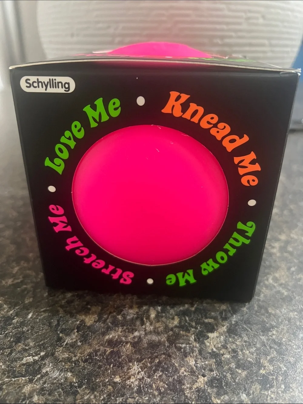 Super Nee Doh The Groovy Glob Kids Toy - Pink & Orange